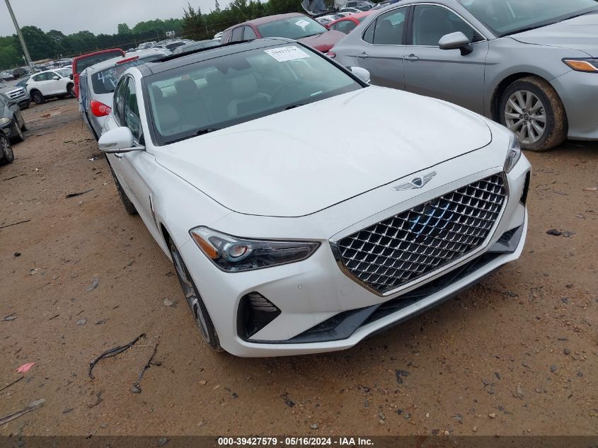 2021 Genesis G70 2.0T Awd VIN: KMTG44LA8MU070411 Lot: 39427579