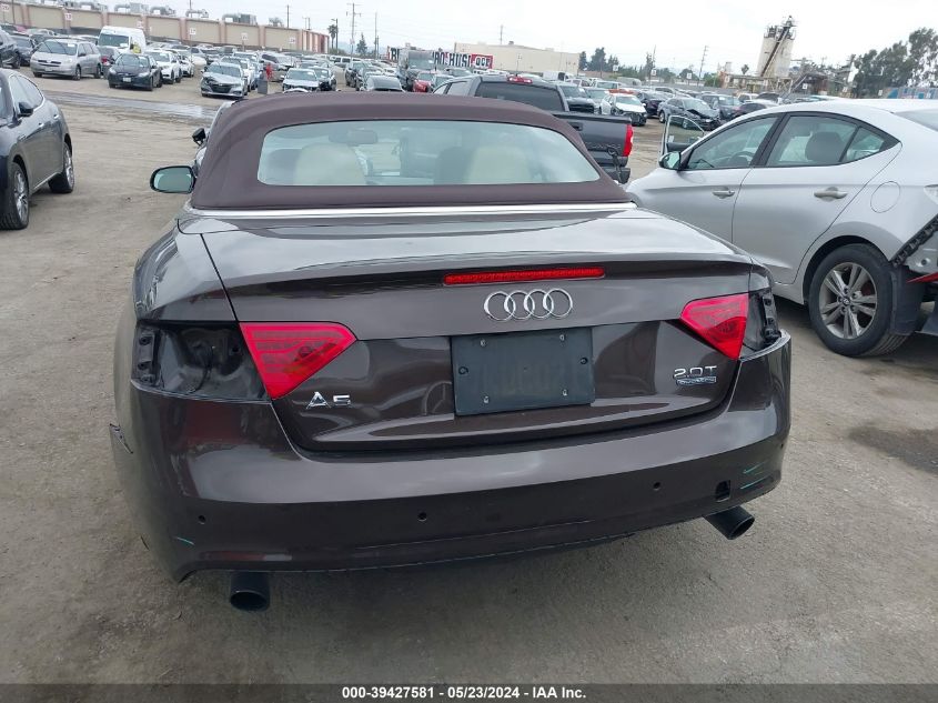 2015 Audi A5 2.0T Premium VIN: WAUMFAFH0FN006019 Lot: 39427581