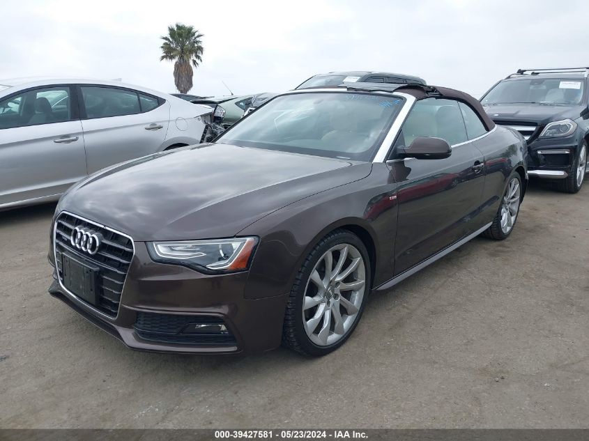 2015 Audi A5 2.0T Premium VIN: WAUMFAFH0FN006019 Lot: 39427581