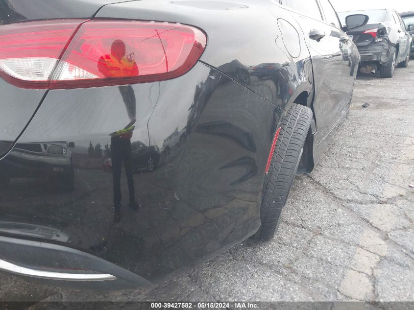 2015 Chrysler 200 Limited VIN: 1C3CCCAB2FN709163 Lot: 39427582