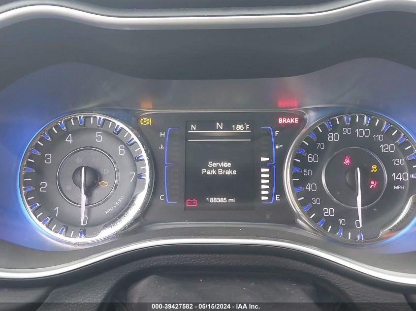 2015 Chrysler 200 Limited VIN: 1C3CCCAB2FN709163 Lot: 39427582