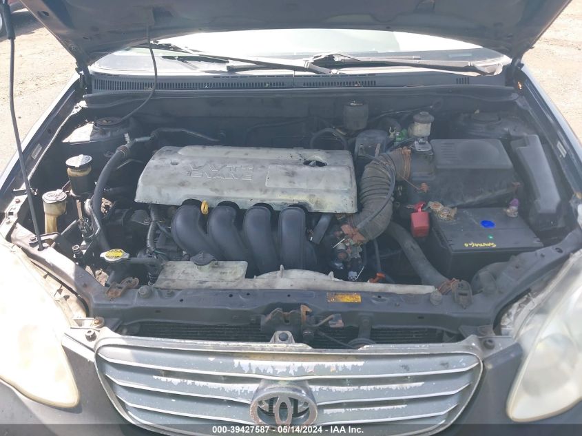 2004 Toyota Corolla S VIN: 2T1BR32E54C203583 Lot: 39427587