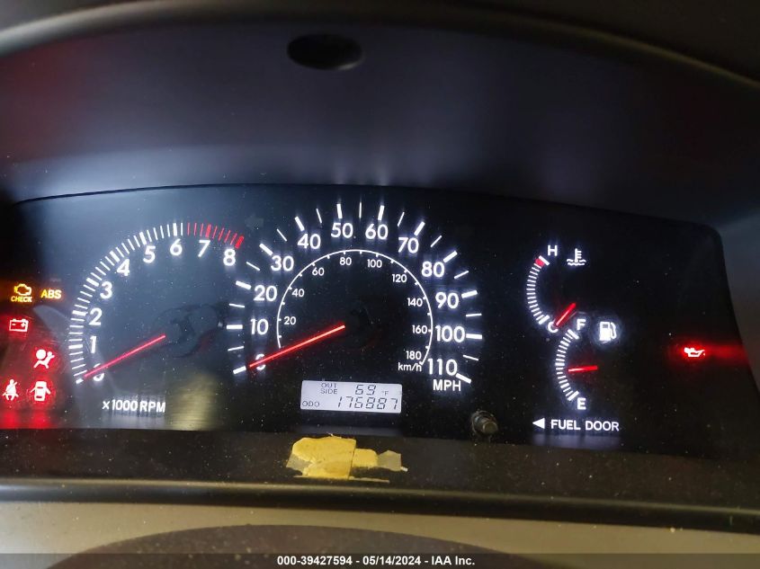 2005 Toyota Corolla Le VIN: 1NXBR30EX5Z456207 Lot: 39427594