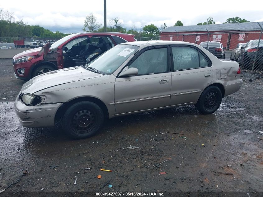 2000 Toyota Corolla Le VIN: 2T1BR12E4YC358281 Lot: 39427597