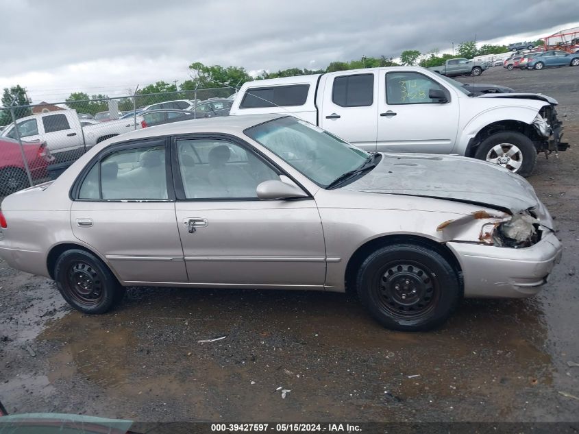 2000 Toyota Corolla Le VIN: 2T1BR12E4YC358281 Lot: 39427597