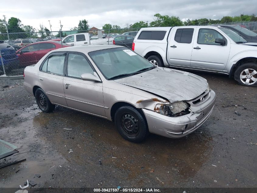 2000 Toyota Corolla Le VIN: 2T1BR12E4YC358281 Lot: 39427597