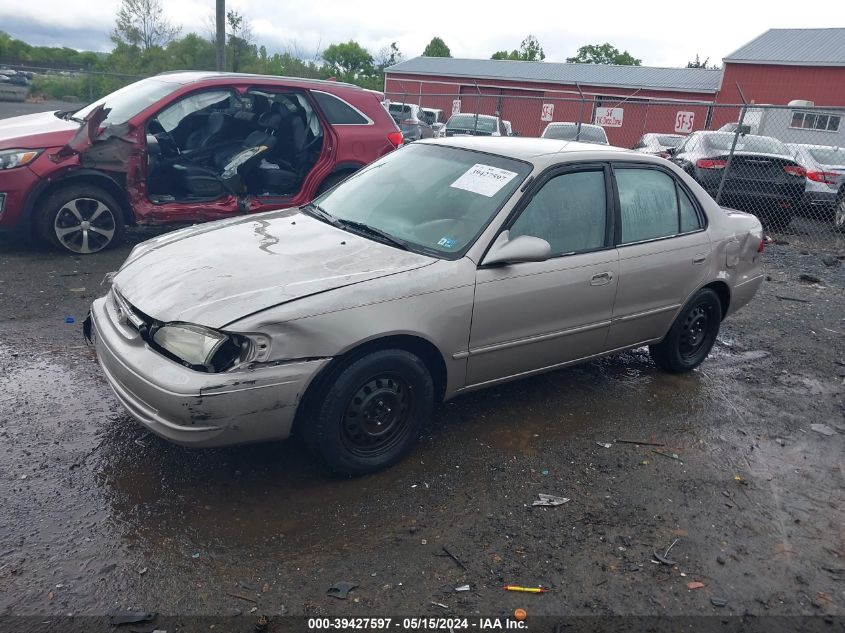 2000 Toyota Corolla Le VIN: 2T1BR12E4YC358281 Lot: 39427597