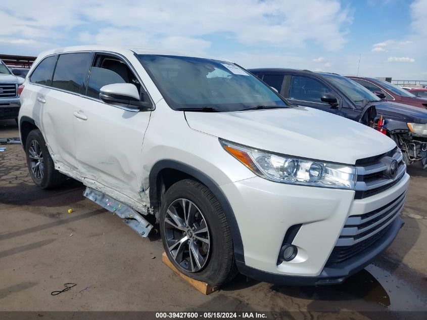 2018 TOYOTA HIGHLANDER LE/LE PLUS - 5TDZZRFH4JS279207