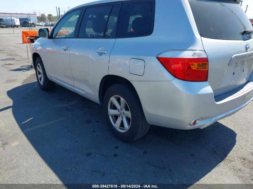 2010 Toyota Highlander VIN: JTEZA3EH3A2010625 Lot: 39427618