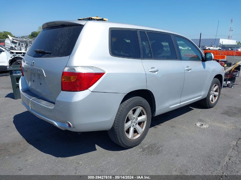 2010 Toyota Highlander VIN: JTEZA3EH3A2010625 Lot: 39427618