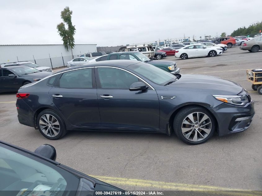 2019 Kia Optima S VIN: 5XXGT4L36KG281340 Lot: 39427619