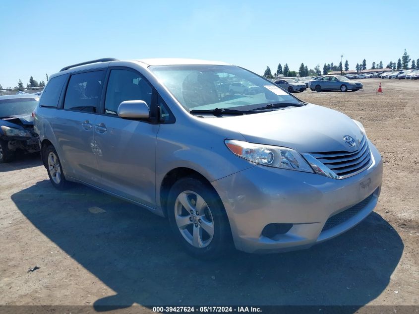 2015 Toyota Sienna Le 8 Passenger VIN: 5TDKK3DC8FS624272 Lot: 39427624
