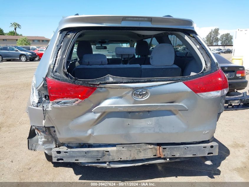 2015 Toyota Sienna Le 8 Passenger VIN: 5TDKK3DC8FS624272 Lot: 39427624