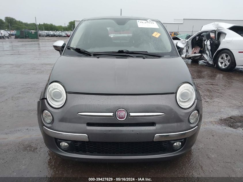 2012 Fiat 500 Lounge VIN: 3C3CFFCR2CT366515 Lot: 39427629