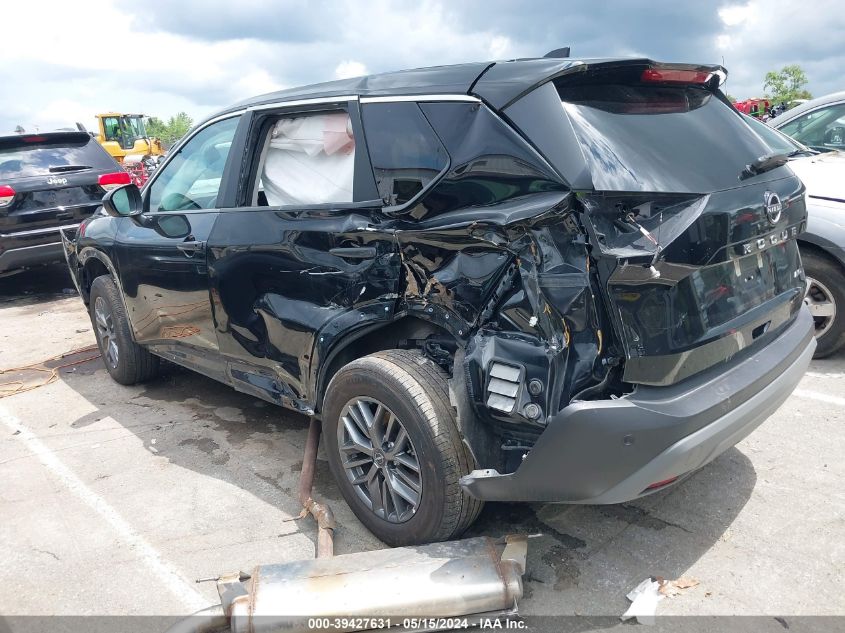 2023 Nissan Rogue S Intelligent Awd VIN: 5N1BT3ABXPC789439 Lot: 39427631