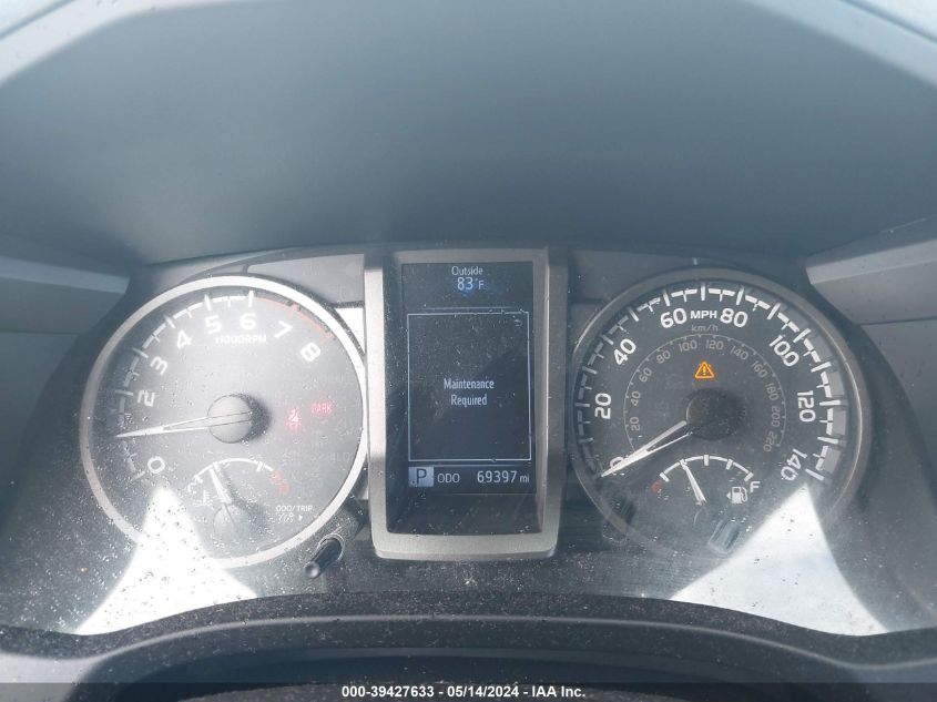 2019 Toyota Tacoma Trd Off Road VIN: 3TMAZ5CN2KM102558 Lot: 39427633