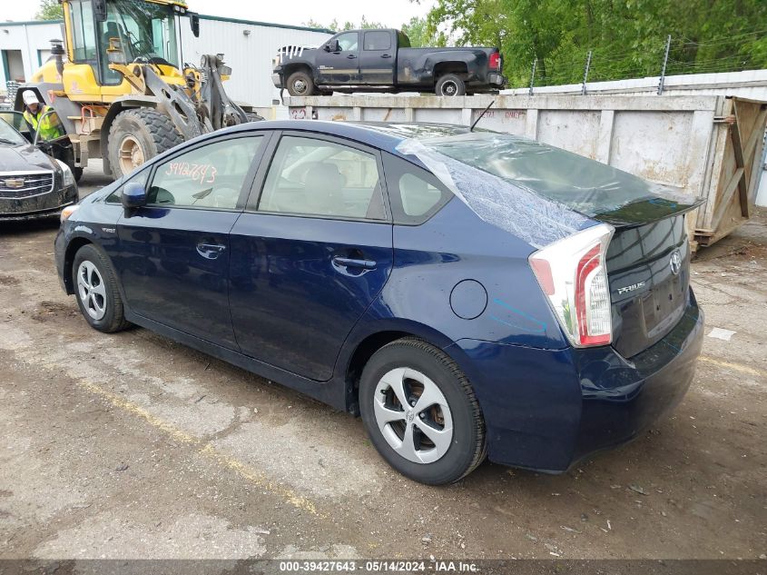 2014 Toyota Prius Three VIN: JTDKN3DU1E0364041 Lot: 39427643