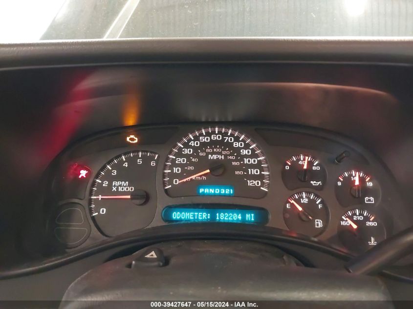 2003 Chevrolet Silverado 1500 Ls VIN: 2GCEC19V231271779 Lot: 39427647