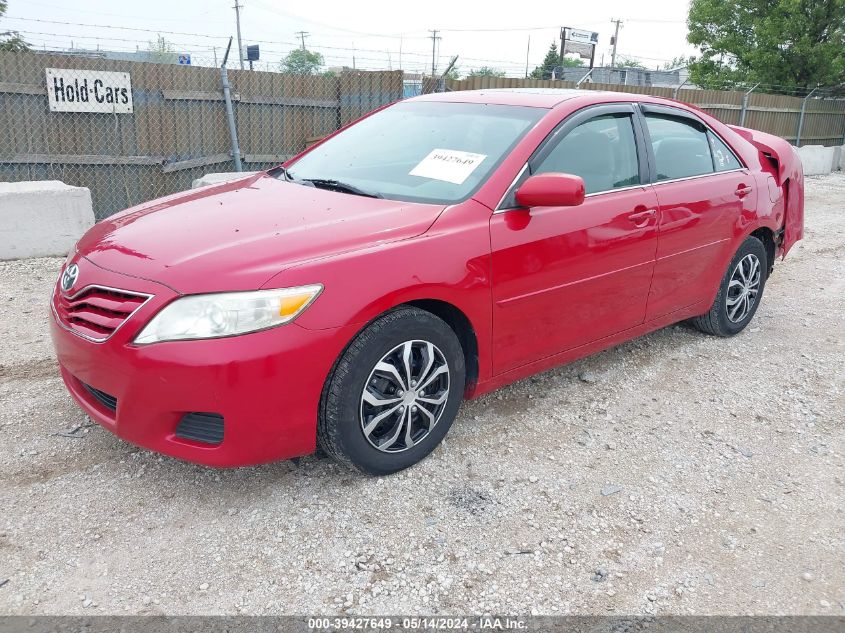 2011 Toyota Camry Le VIN: 4T1BF3EK2BU721608 Lot: 39427649