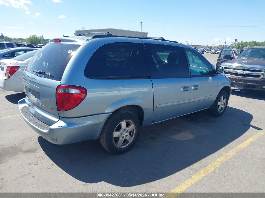 2005 Dodge Grand Caravan Sxt VIN: 2D4GP44L05R481535 Lot: 39427661