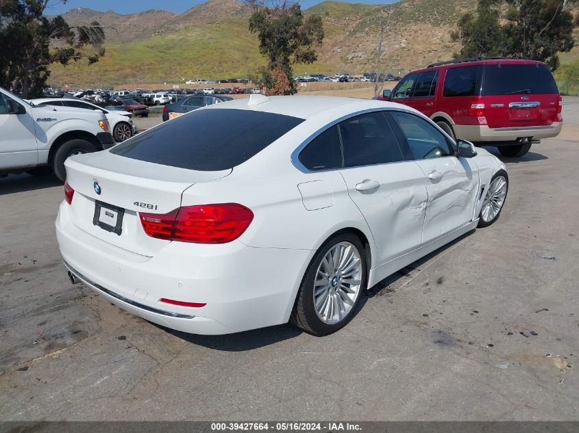 2015 BMW 428 Gran Coupe VIN: WBA4A9C55FGL85837 Lot: 39427664