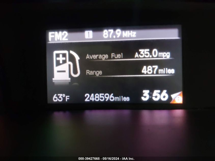 2012 Honda Civic Ex-L VIN: 2HGFB2F95CH593474 Lot: 39427665