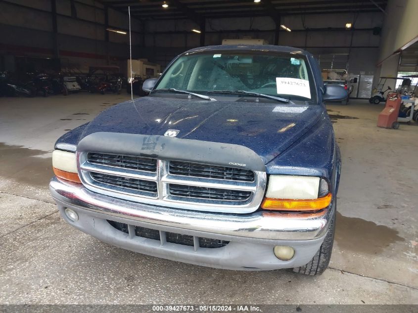 2002 Dodge Dakota Quad Slt VIN: 1B7HL48NX2S686640 Lot: 39427673