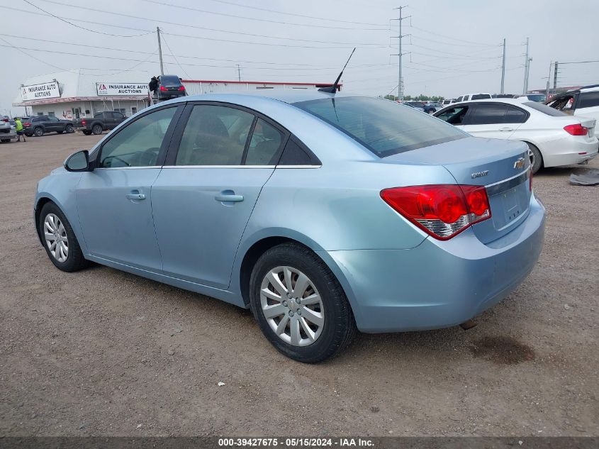 2011 Chevrolet Cruze 1Lt VIN: 1G1PF5S92B7297524 Lot: 39427675