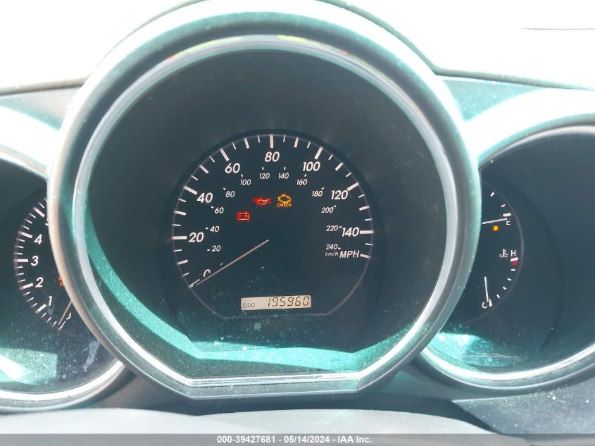 2004 Lexus Rx 330 330 VIN: JTJGA31U740035197 Lot: 39427681