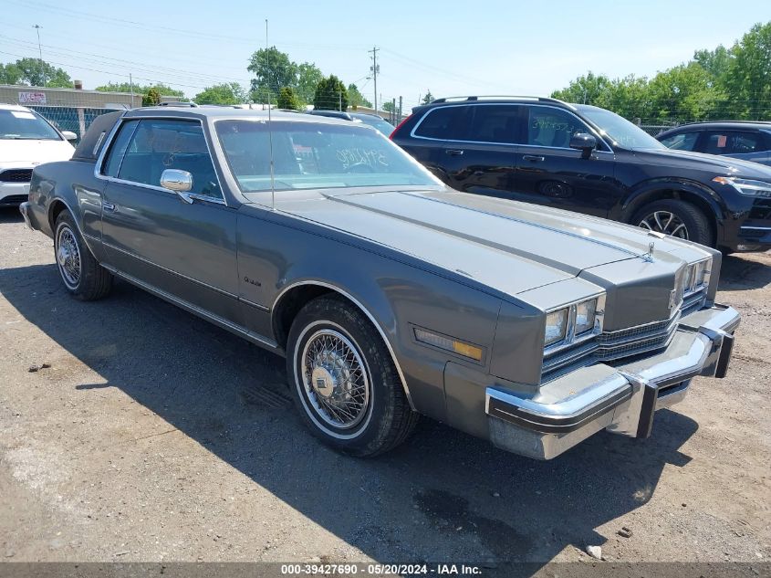 1985 Oldsmobile Toronado Brougham VIN: 1G3EZ57Y0FE327675 Lot: 39427690