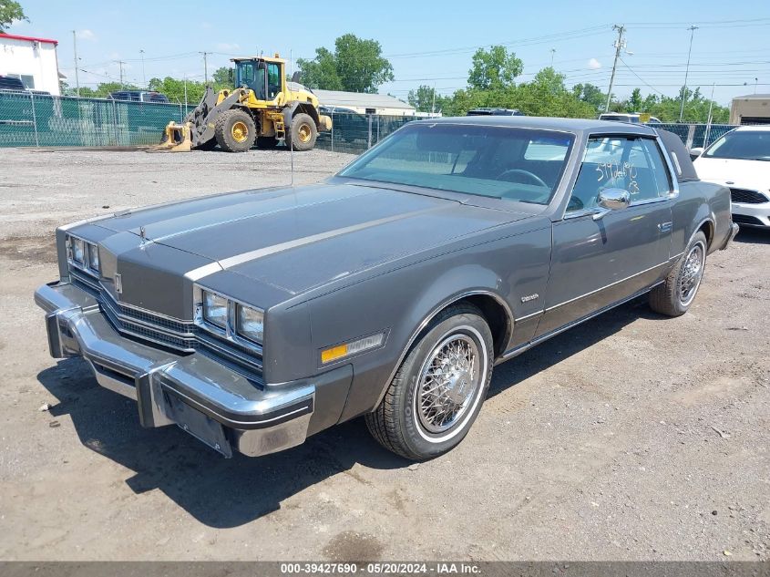 1985 Oldsmobile Toronado Brougham VIN: 1G3EZ57Y0FE327675 Lot: 39427690