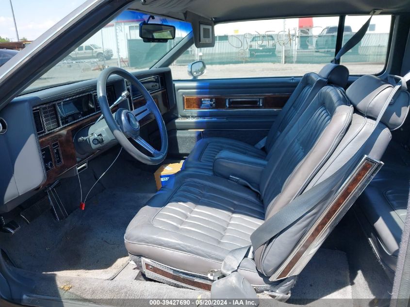 1985 Oldsmobile Toronado Brougham VIN: 1G3EZ57Y0FE327675 Lot: 39427690