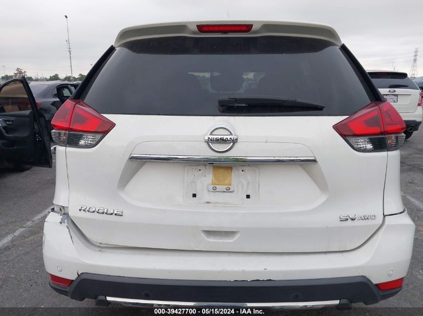 2020 Nissan Rogue Sv Intelligent Awd VIN: JN8AT2MV9LW143645 Lot: 39427700