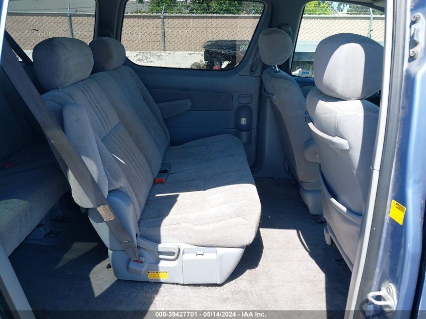 2002 Toyota Sienna Ce VIN: 4T3ZF19CX2U473458 Lot: 39427701