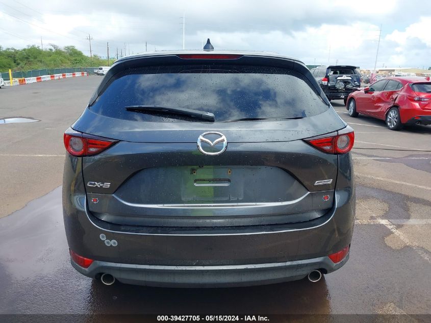 2018 Mazda Cx-5 Grand Touring VIN: JM3KFADM0J0302083 Lot: 39427705