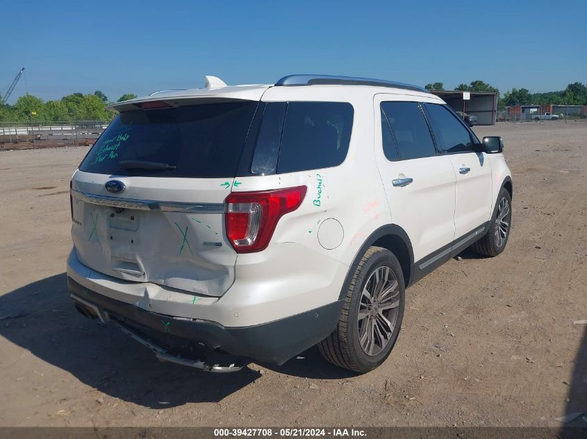 2017 Ford Explorer Platinum VIN: 1FM5K8HTXHGC17597 Lot: 39427708