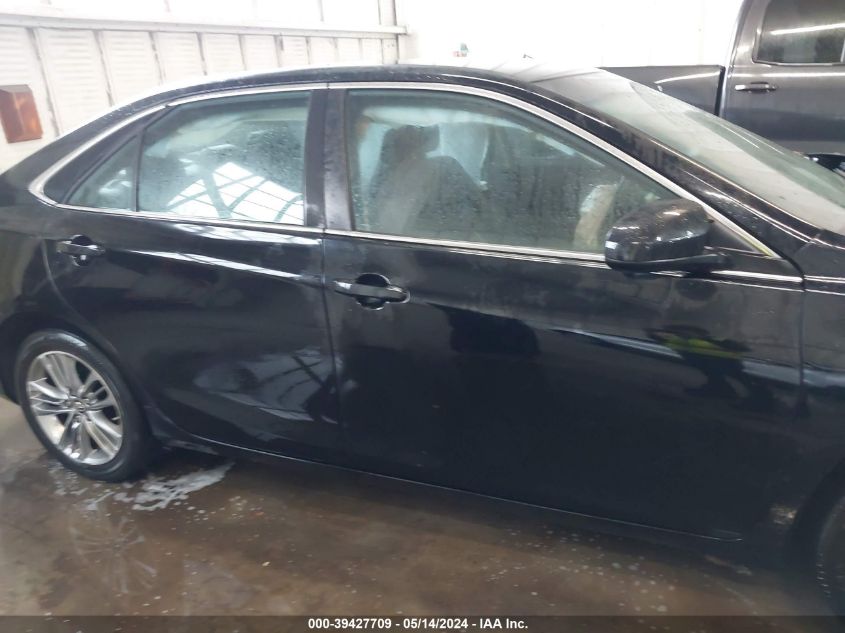 2016 Toyota Camry Se VIN: 4T1BF1FK7GU214312 Lot: 39427709