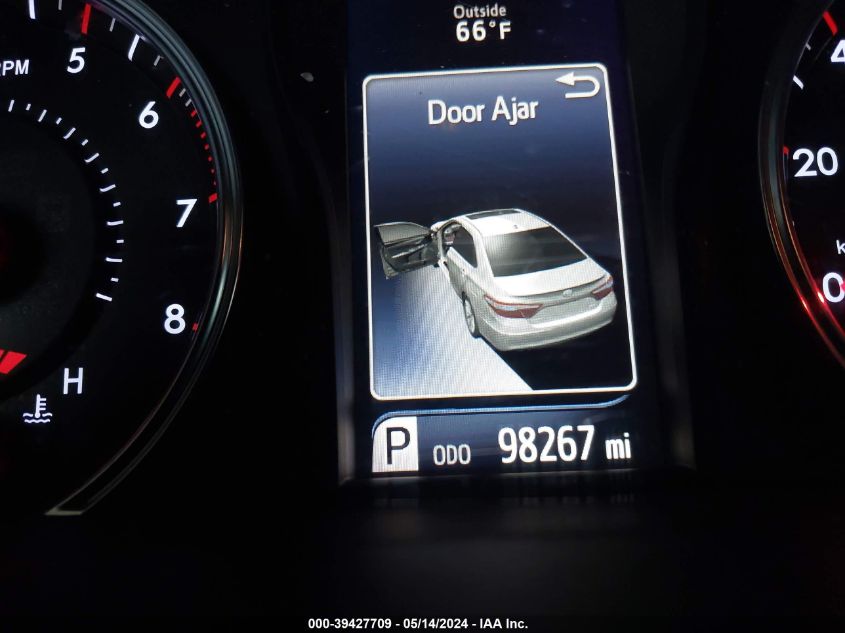 2016 Toyota Camry Se VIN: 4T1BF1FK7GU214312 Lot: 39427709