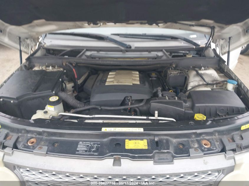 2006 Land Rover Range Rover Hse VIN: SALME15476A225080 Lot: 39427716