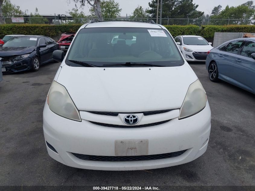 2007 Toyota Sienna Ce VIN: 5TDZK23C37S067461 Lot: 39427718