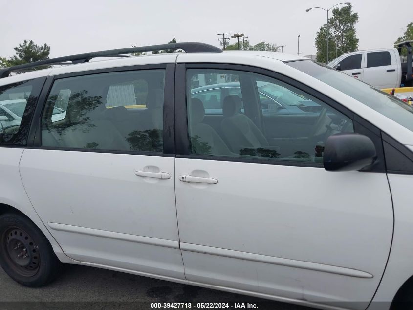 2007 Toyota Sienna Ce VIN: 5TDZK23C37S067461 Lot: 39427718
