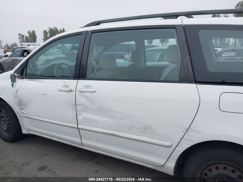 2007 Toyota Sienna Ce VIN: 5TDZK23C37S067461 Lot: 39427718