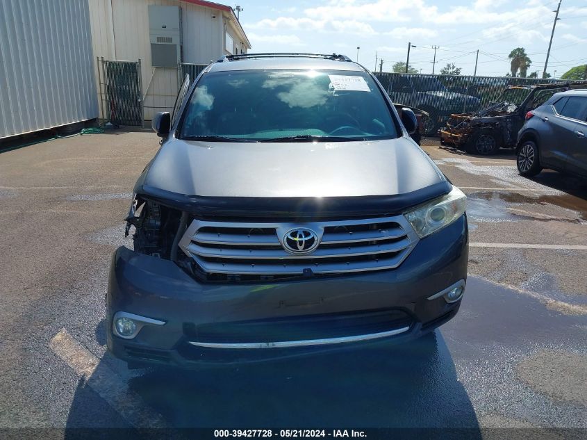 2013 Toyota Highlander Base Plus V6/Base V6/Se V6 VIN: 5TDZK3EH5DS142378 Lot: 39427728