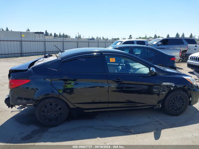 2016 Hyundai Accent Se VIN: KMHCT4AE6GU161909 Lot: 39427737