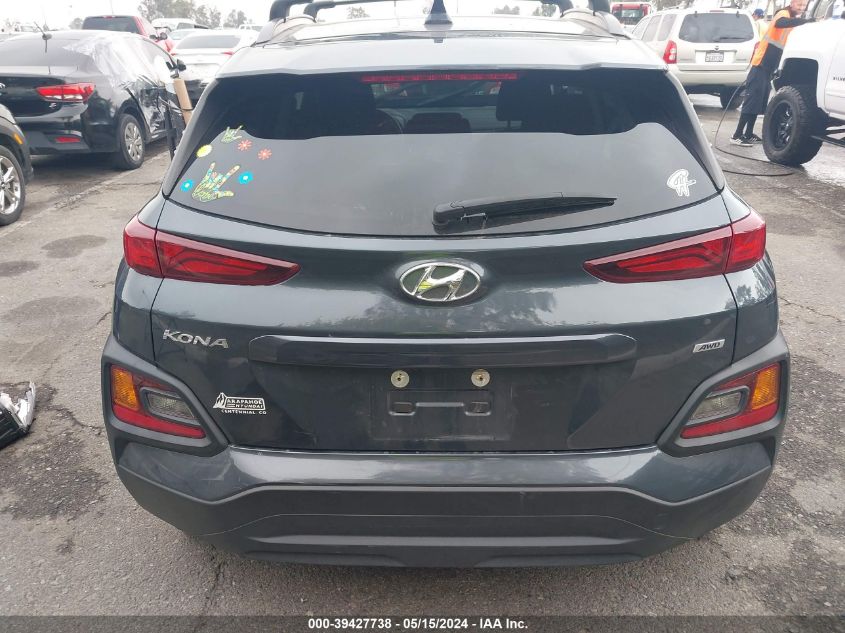 2021 Hyundai Kona Sel Plus VIN: KM8K6CAAXMU648049 Lot: 39427738