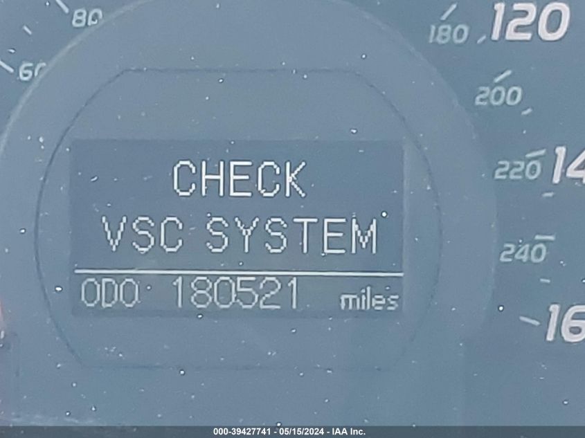 2007 Toyota Camry Xle V6 VIN: 4T1BK46K97U003335 Lot: 39427741