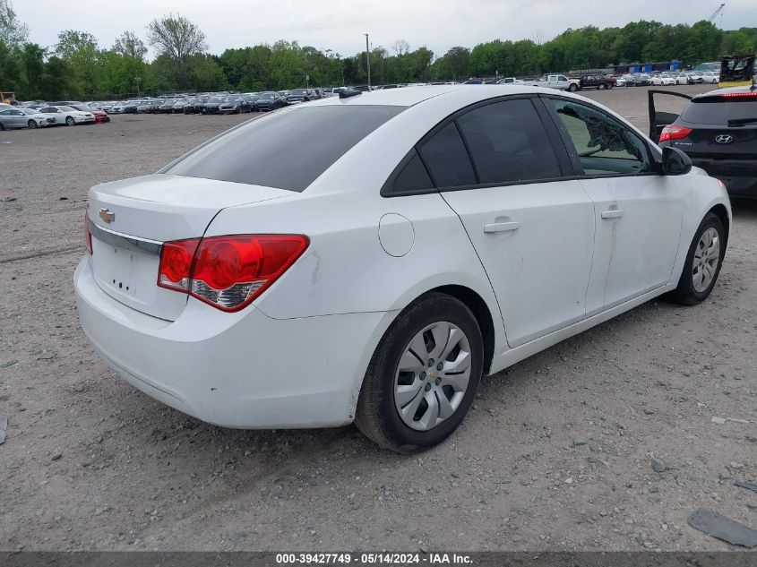 2013 Chevrolet Cruze Ls VIN: 1G1PB5SG3D7106254 Lot: 39427749