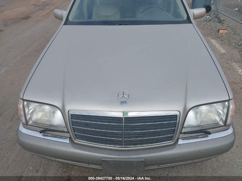 1995 Mercedes-Benz S 420 VIN: WDBGA43E0SA219420 Lot: 39427750