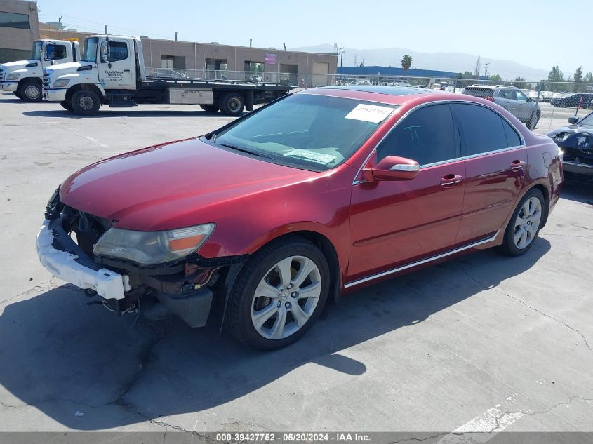 2009 Acura Rl 3.7 VIN: JH4KB26629C000392 Lot: 39427752