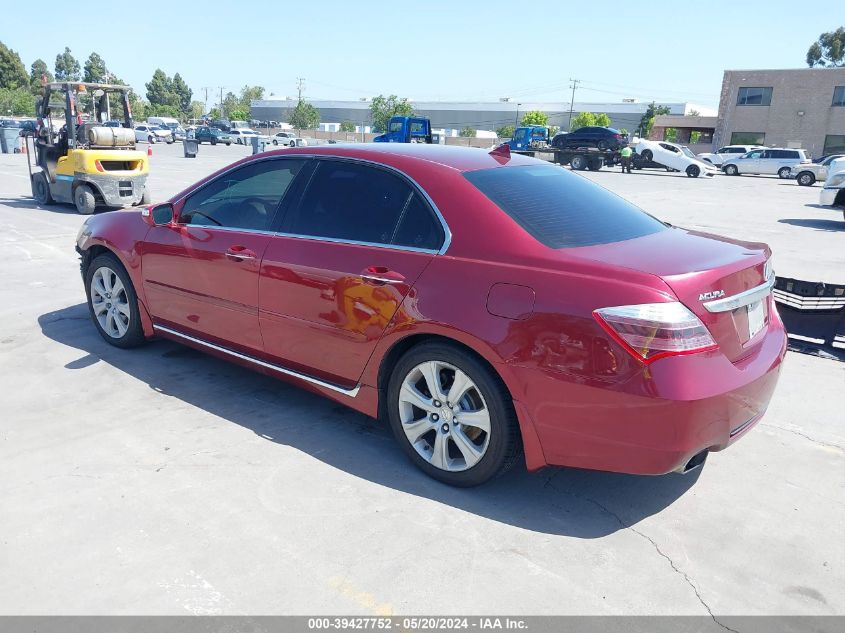 2009 Acura Rl 3.7 VIN: JH4KB26629C000392 Lot: 39427752